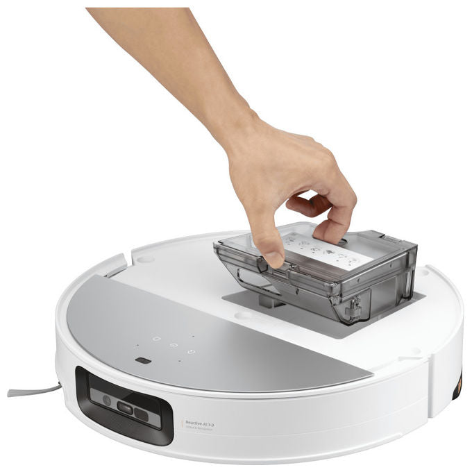 Roborock, Saros 10, Aspirapolvere Robot, Senza Sacchetto, Bianco