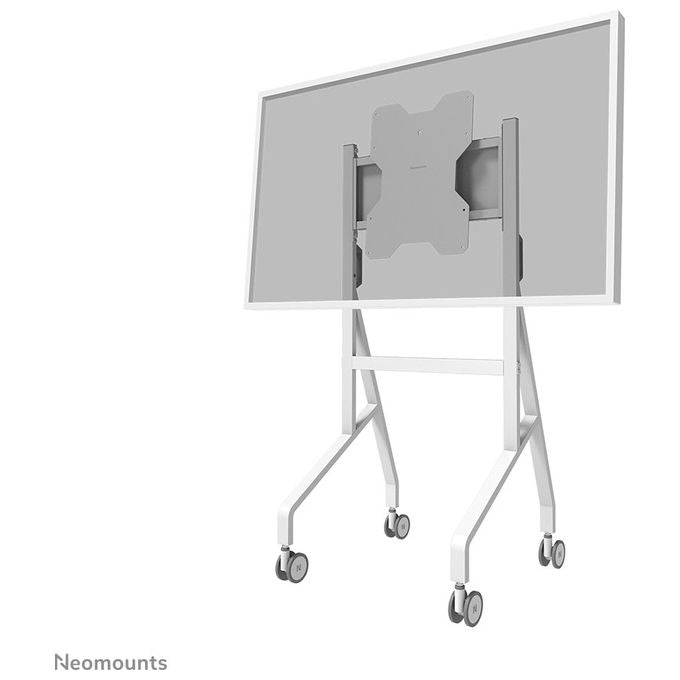 Neomounts Carrello per Samsung Flip 55-65'' Ruotabile Installazione Rapida Bianco