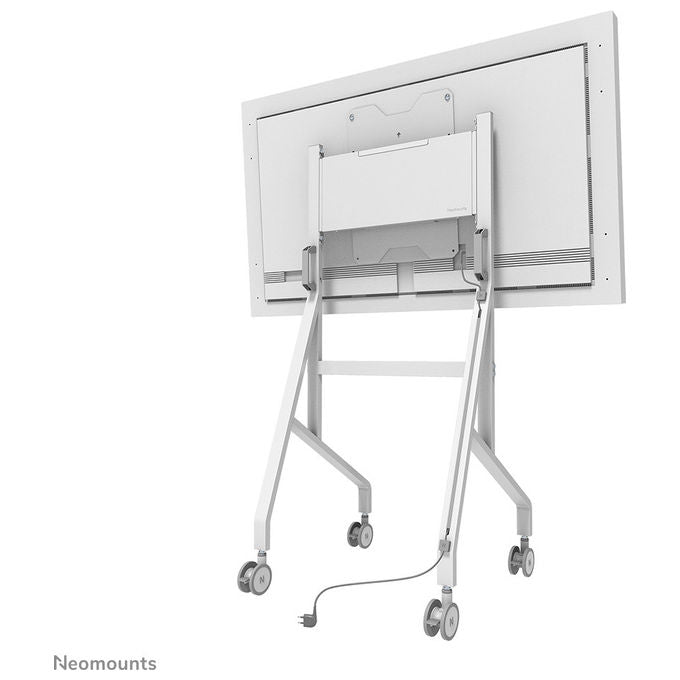 Neomounts Carrello per Samsung Flip 55-65'' Ruotabile Installazione Rapida Bianco