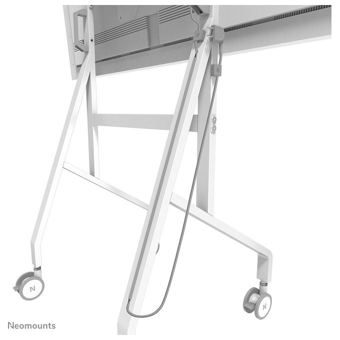 Neomounts Carrello per Samsung Flip 55-65'' Ruotabile Installazione Rapida Bianco
