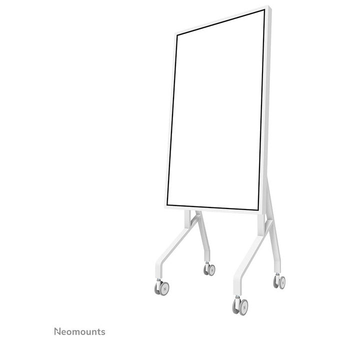 Neomounts Carrello per Samsung Flip 55-65'' Ruotabile Installazione Rapida Bianco