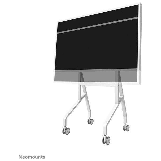 Neomounts Carrello per Samsung Flip 55-65'' Ruotabile Installazione Rapida Bianco