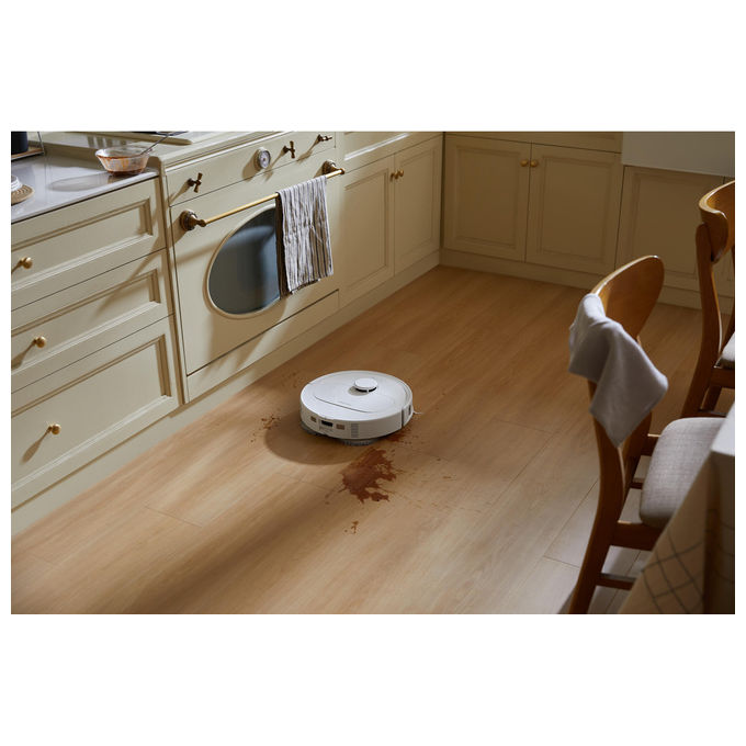 Roborock Robot Aspirapolvere QR 598 Combi Bianco Aspirazione 8000 Pa Wi-Fi