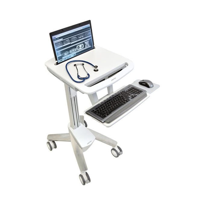 Ergotron StyleView EMR SV40 Carrello per Laptop Alluminio Grigio Bianco
