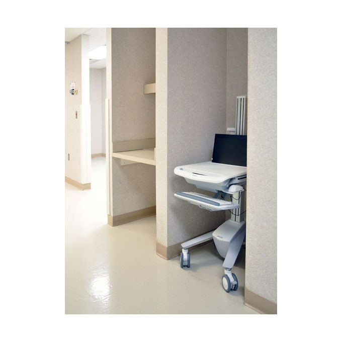 Ergotron StyleView EMR SV40 Carrello per Laptop Alluminio Grigio Bianco