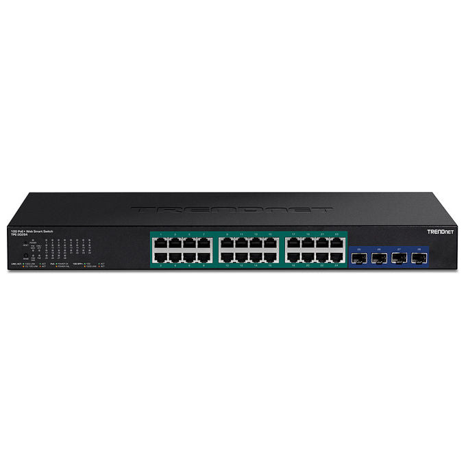 Trendnet Switch di Rete Gestito Gigabit Ethernet PoE 24 Porte L2-L4