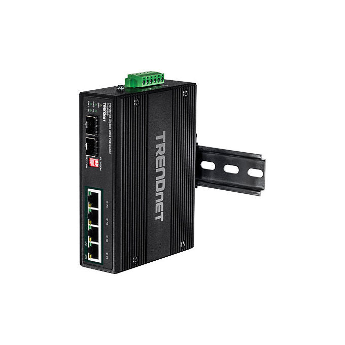 Trendnet, Switch di Rete Non Gestito, Gigabit Ethernet PoE, 4 Porte, TI-UPG62