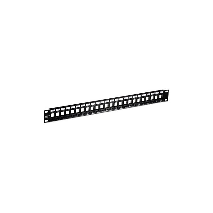 Trendnet TC-KP24, Pannello Patch Keystone Vuoto, 1U, 24 Porte