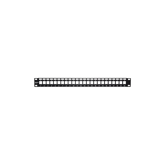 Trendnet TC-KP24, Pannello Patch Keystone Vuoto, 1U, 24 Porte