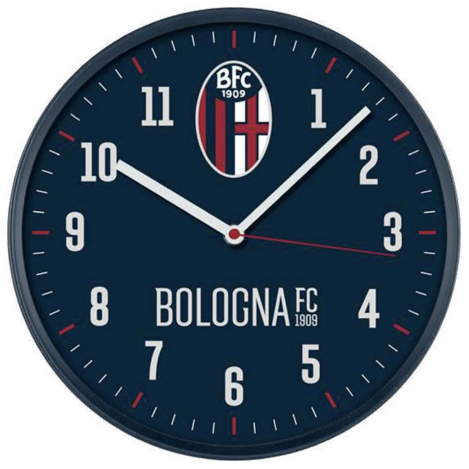 Lowell Orologio da Parete e Tavolo Blu Scuro Design Bologna FC Ø 30 cm