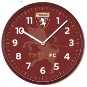 Lowell Orologio da Parete Rotondo 30 cm Rosso