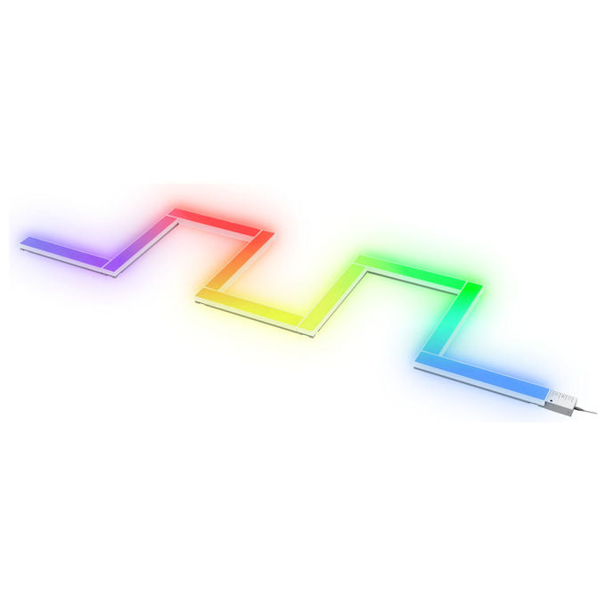 Trust GXT 905 Vybz Barre Luminose LED RGBIC Dimmerabili Set da 9