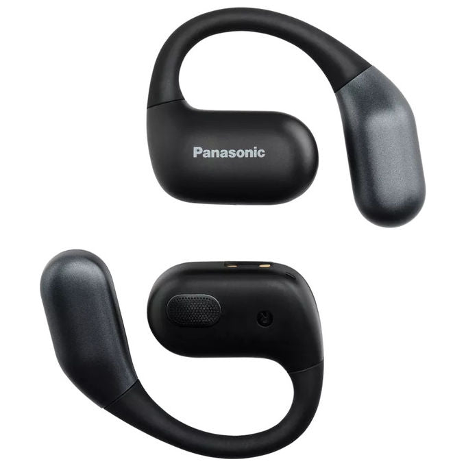Panasonic RB-F10DE-K Auricolari Open-Ear Wireless Bluetooth 5.4 ENC IPX4 Multipoint 25H autonomia colore Nero