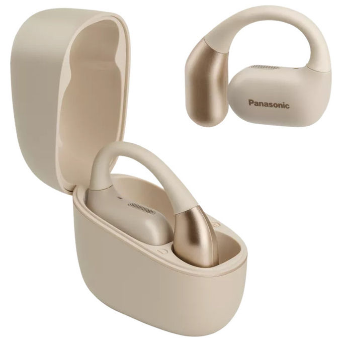 Panasonic, Auricolare Wireless, Apertura Orecchio, Bluetooth, Beige, RB-F10DE
