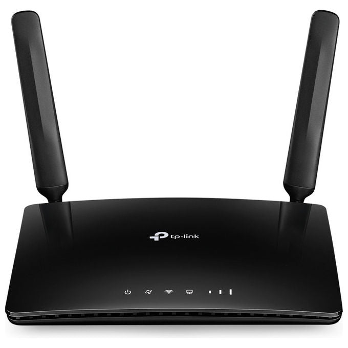 Tp-Link, Router Wireless 4G LTE N300, Fast Ethernet, Banda Singola 2.4 GHz, Nero