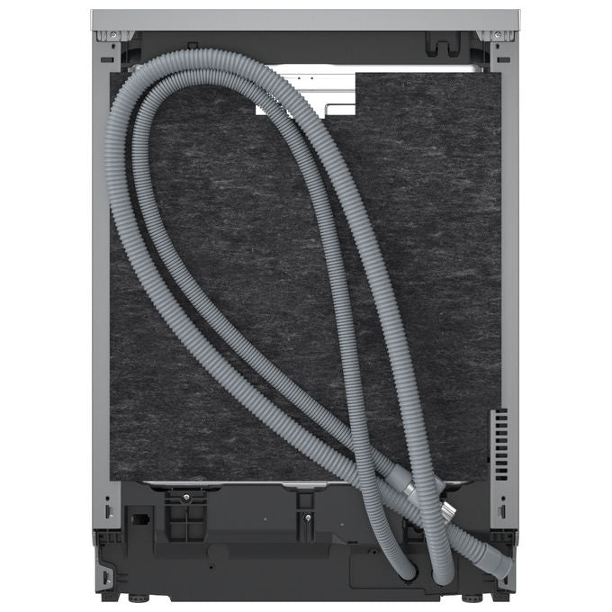 LG DF375HVS Serie 5 Lavastoviglie Libera Installazione 14 coperti Classe A QuadWash TrueSteam Auto-Apertura Wi-Fi 43dB (85x60x60 cm) colore Grigio