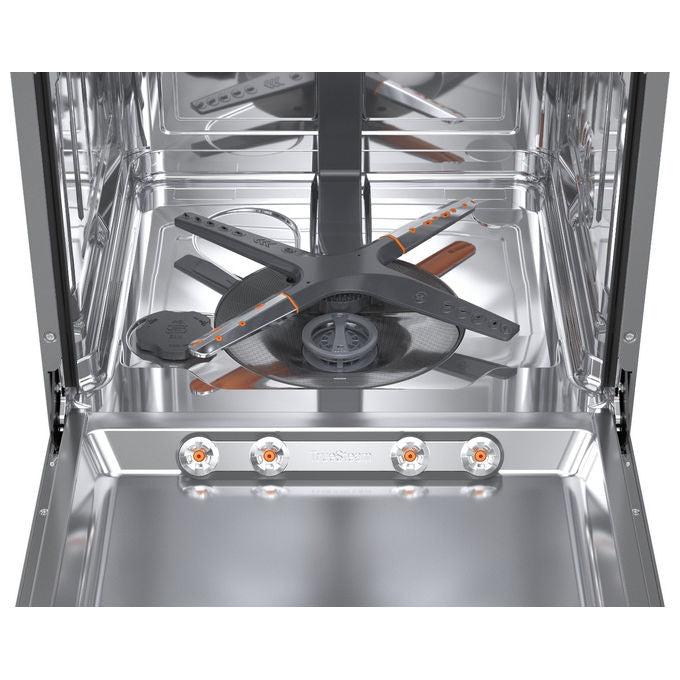 LG DF375HVS Serie 5 Lavastoviglie Libera Installazione 14 coperti Classe A QuadWash TrueSteam Auto-Apertura Wi-Fi 43dB (85x60x60 cm) colore Grigio