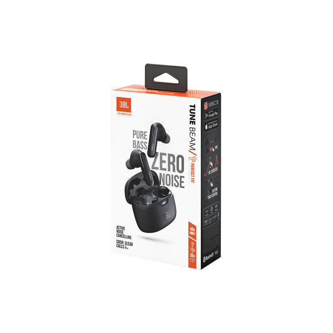 JBL JBLT245NCTWSBLK Tune 245 NC Auricolari True Wireless In-Ear ANC Bluetooth 5.3 4 Microfoni IP54 48H colore Nero