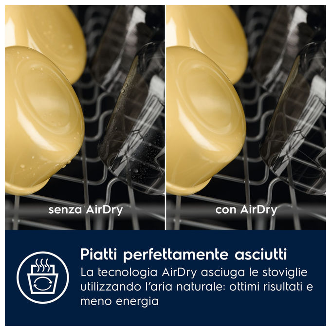 Electrolux ESS68400SX Serie 600 Lavastoviglie Libera Installazione 14 coperti Classe C SatelliteClean AirDry 44 dB (85x60x62 cm) colore Inox