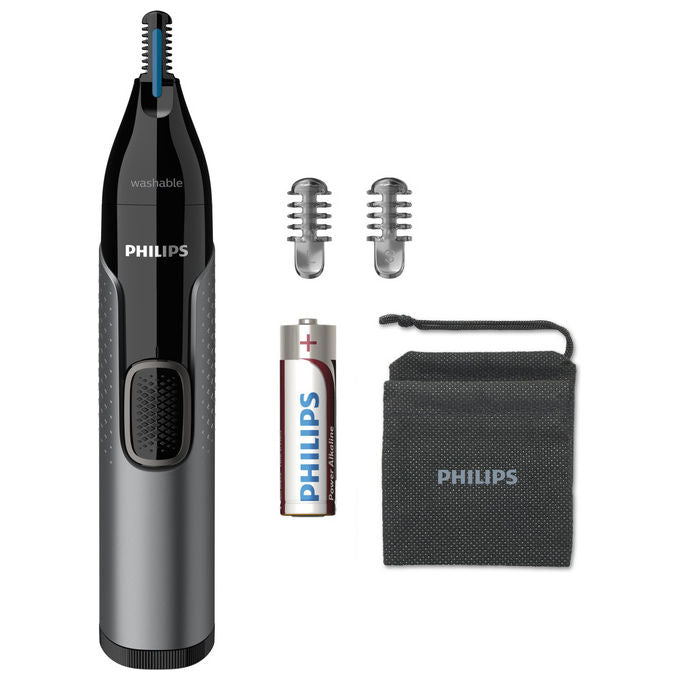Philips Rifinitore Peli Naso Orecchie Serie 3000 NT3650-16 Acciaio Inox