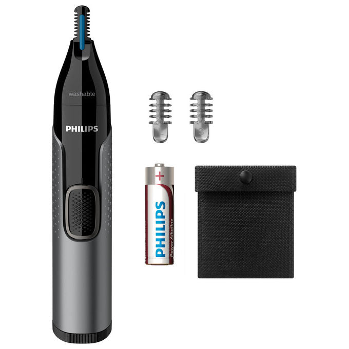Philips Rifinitore Peli Naso Orecchie Serie 3000 NT3650-16 Acciaio Inox