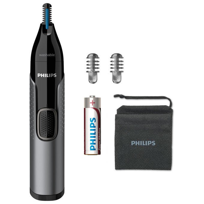 Philips Rifinitore Peli Naso Orecchie Serie 3000 NT3650-16 Acciaio Inox