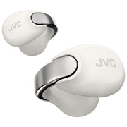 JVC Auricolare Nearphone Wireless Tipo Orecchino Argento e Bianco