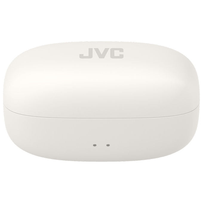 JVC Auricolare Nearphone Wireless Tipo Orecchino Argento e Bianco