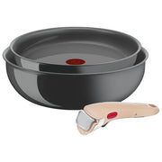 Lagostina Padella Ingenio Vivissima 26 cm Ceramica Antiaderente Con Manico Rimovibile