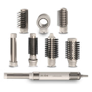 Cecotec 03465 CeramicCare AirGlam Asciugacapelli 1400 W Tecnologia Coanda 8 Accessori Ceramica 3 Velocita' 3 Temperature Funzione Ionica colore Champagne