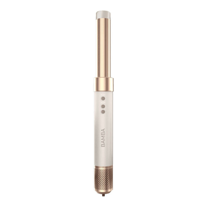 Cecotec 03465 CeramicCare AirGlam Asciugacapelli 1400 W Tecnologia Coanda 8 Accessori Ceramica 3 Velocita' 3 Temperature Funzione Ionica colore Champagne