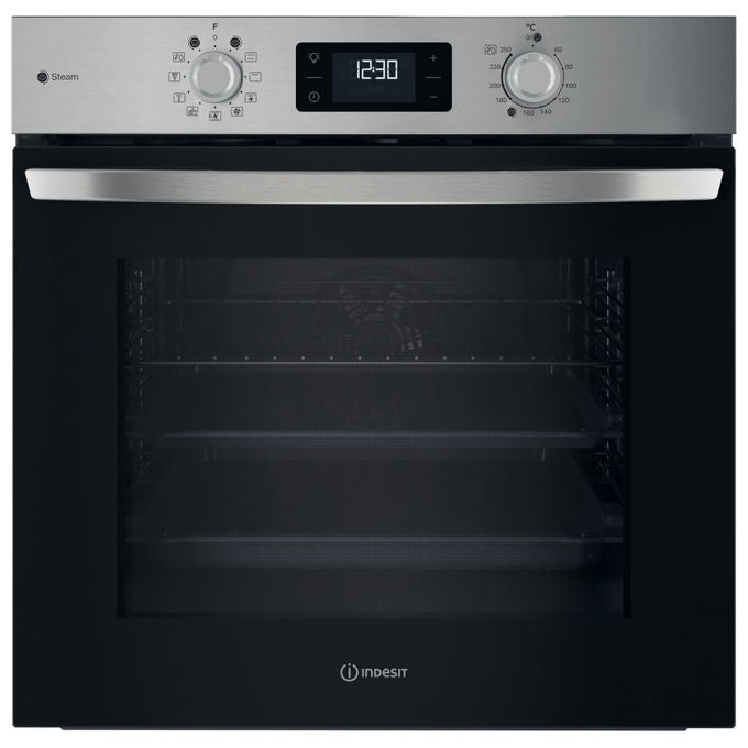 Indesit IO 258HS B Forno Multifunzione da Incasso Inox 71 Litri 11 Funzioni Classe A+