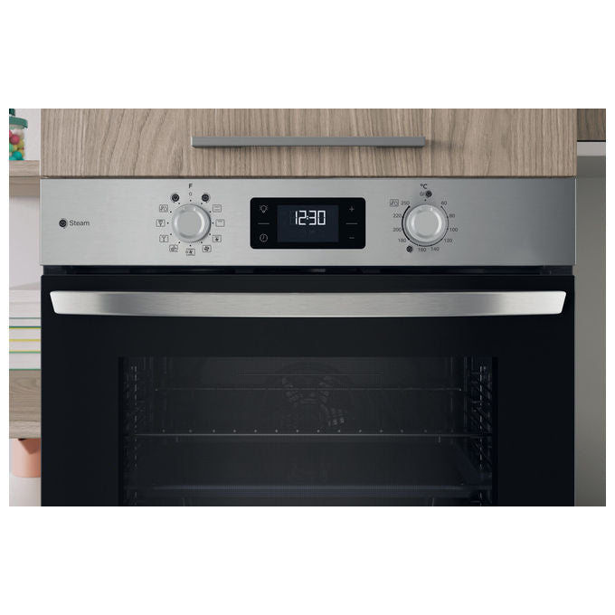 Indesit IO 258HS B Forno Multifunzione da Incasso Inox 71 Litri 11 Funzioni Classe A+