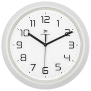 Lowell, Orologio da Parete e da Tavolo, Rotondo, 30 cm, Bianco
