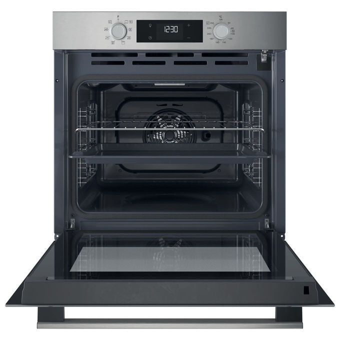 Hotpoint HAO 275P X Forno da incasso Elettrico 71 L Classe A++ Pirolitico Idrolitico 9 programmi Grill colore Nero Inox