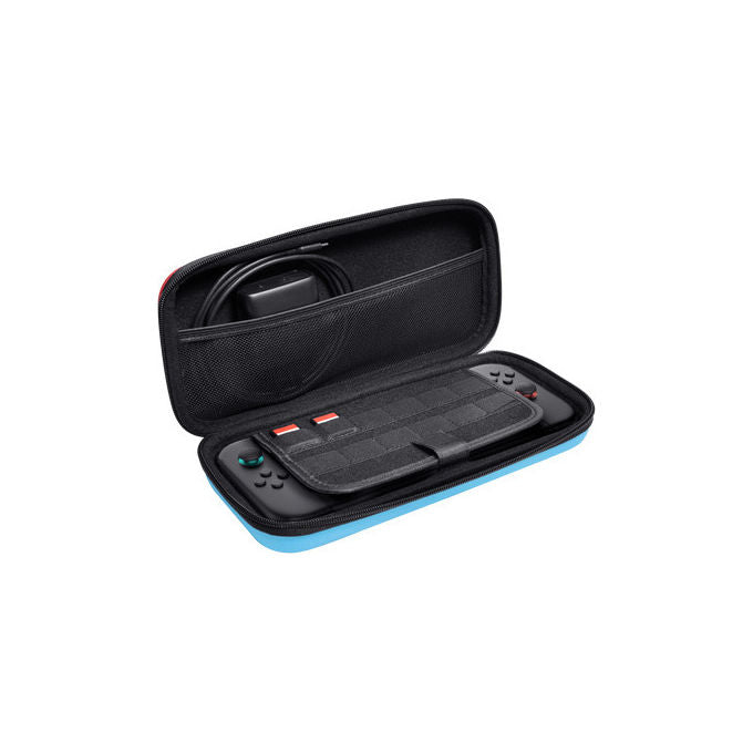 Trust Custodia Rigida per Nintendo Switch 2 Blu e Rosso con Maniglia