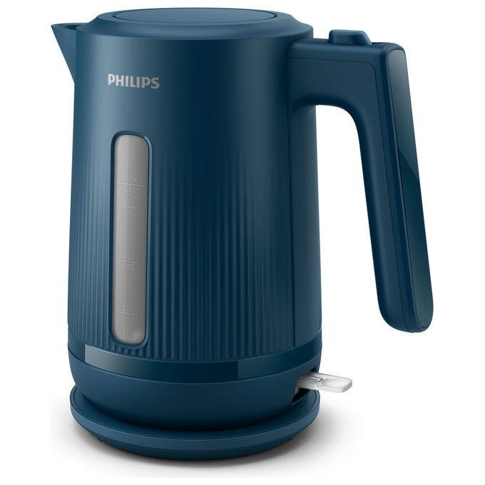 Philips, Bollitore Elettrico, 1.7L, 2200W, Blu, Serie 3000 HD9411-70