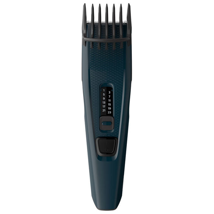 Philips, Regolacapelli Serie 3000, Lame Acciaio Inossidabile, Nero e Verde