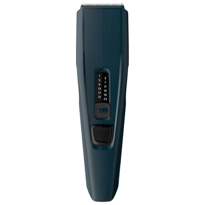 Philips, Regolacapelli Serie 3000, Lame Acciaio Inossidabile, Nero e Verde