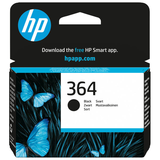 Hp, Cartuccia inchiostro nero 364, Originale