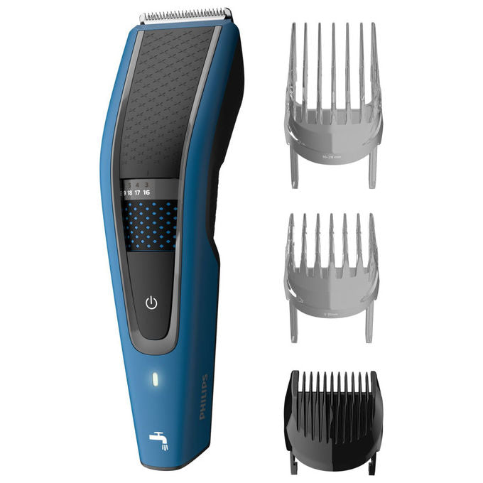 Philips Regolacapelli Lavabile Serie 5000 HC5612-15 Nero e Blu
