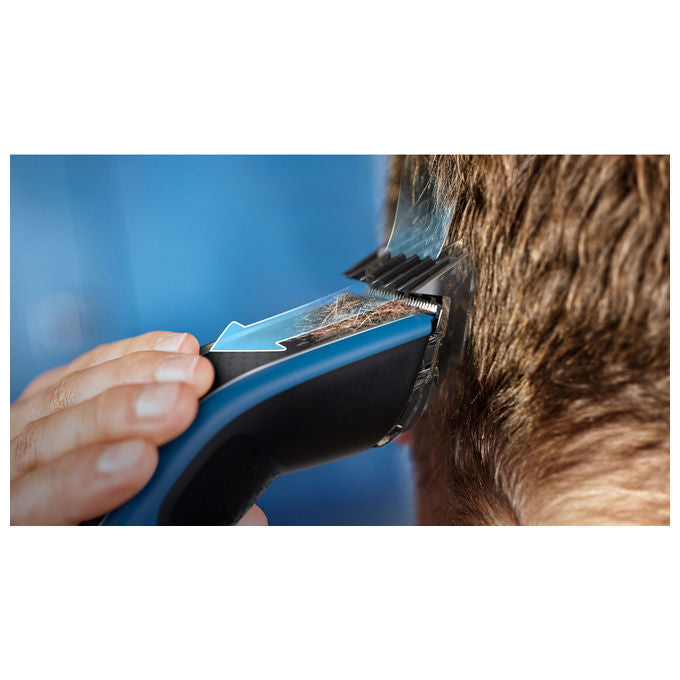 Philips Regolacapelli Lavabile Serie 5000 HC5612-15 Nero e Blu