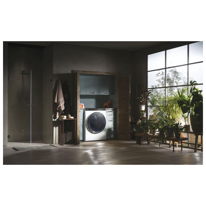 Haier HWD100-BD1499U1N Super Drum Series 9 Lavasciuga Frontale 10-6 Kg 1400 rpm Classe A Wi-Fi Direct Motion (99x70x55 cm) colore Bianco