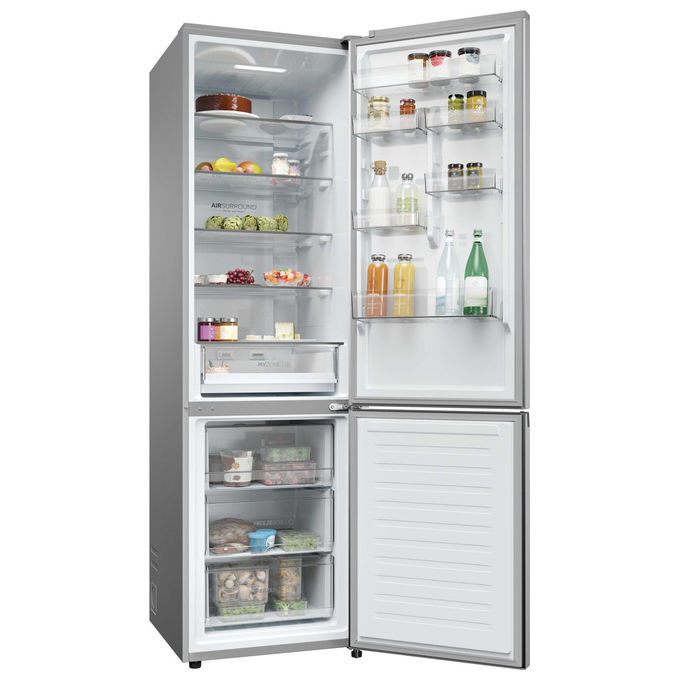 Haier HDPW3620DNPK Serie 3 PRO Frigorifero Combinato 406 L 205 cm Classe D 35 dB No Frost WiFi colore Argento