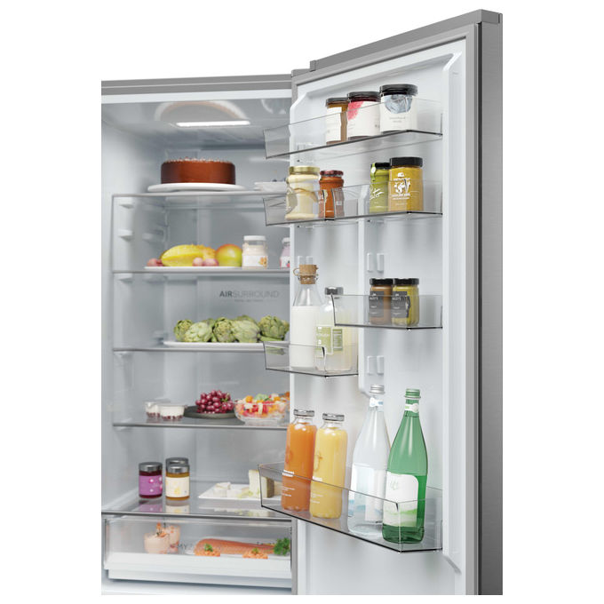Haier HDPW3620DNPK Serie 3 PRO Frigorifero Combinato 406 L 205 cm Classe D 35 dB No Frost WiFi colore Argento