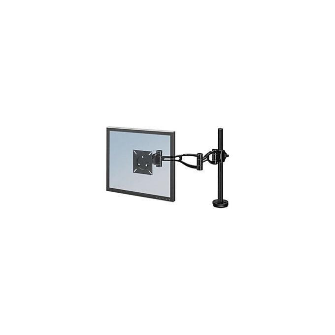 Fellowes, Braccio Monitor Focus Singolo, Nero, Acciaio, Fino a 32 Pollici