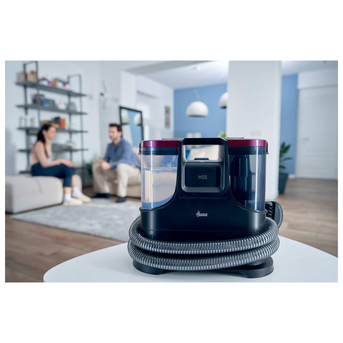 Hoover HS530 011, Pulitore per Macchie, Nero, Senza Filo e Senza Sacchetto