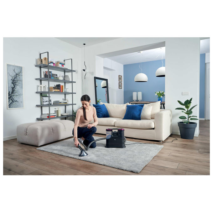 Hoover HS530 011, Pulitore per Macchie, Nero, Senza Filo e Senza Sacchetto