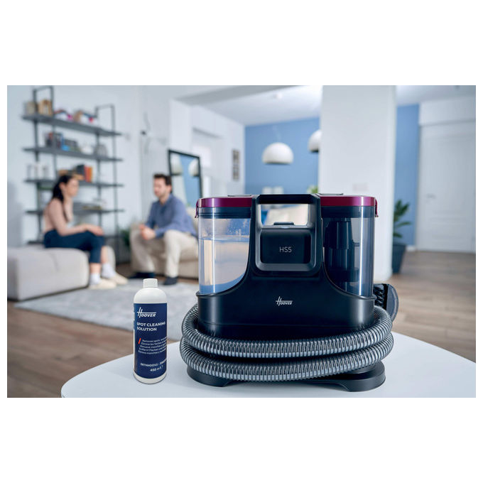 Hoover HS530 011, Pulitore per Macchie, Nero, Senza Filo e Senza Sacchetto