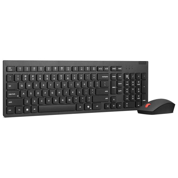 Lenovo 4X31R64473 Essential Gen 2 Kit Tastiera e Mouse Wireless RF 2.4 GHz Layout Italiano Tasto Copilot colore Nero